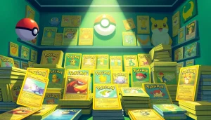 Explore an extensive selection of Real Pokémon cards in India displayed attractively with vibrant booster packs and character hinting props.