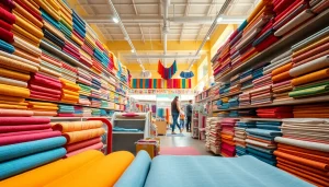 Bezoek https://www.stofnodig.nl voor een kleurrijk overzicht van stoffen in onze winkel.